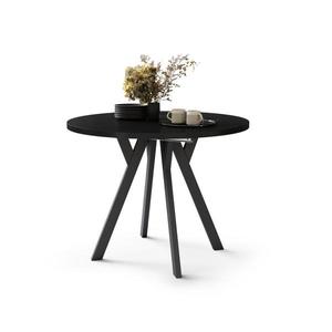 Rozkladací jedálenský stôl ARTUR čierny 5903631916724 vyobraziť