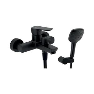 Novaservis - Vaňová súprava METALIA s batériou, čierna 58020, 5 vyobraziť