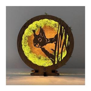 Li-Go 23625/DUB2 - LED stmievateľná stolová dekorácia LED/12W/230V 20x22 cm dub 23625/DUB2 vyobraziť