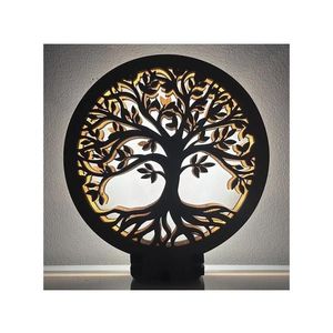 Li-Go 23648/DUB2 - LED Stmievateľná stolná dekorácia LED/12W/230V 30x31 cm dub 23648/DUB2 vyobraziť