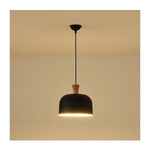 Eurolamp Luster na lanku 1xE27/15W/230V čierna pr. 27 cm 144-24127 vyobraziť
