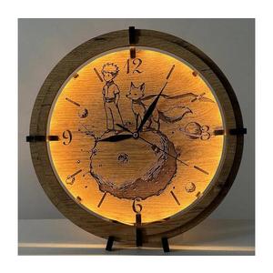 Li-Go 23712/DUB/BAT2 - LED stmievateľné hodiny so senzorom, LED/1xAA, priemer 32 cm, dub 23712/DUB/BAT2 vyobraziť