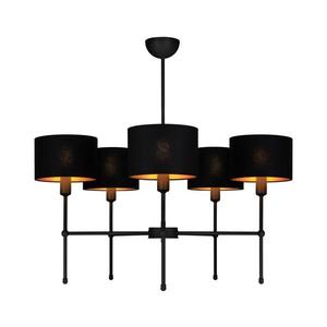 Luster na tyči MADELA 5xE14/40W/230V čierna 0097 vyobraziť