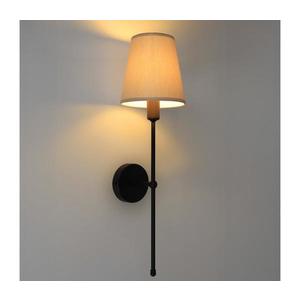 Nástenné svietidlo MADELA 1xE14/40W/230V béžová/čierna 0198 vyobraziť