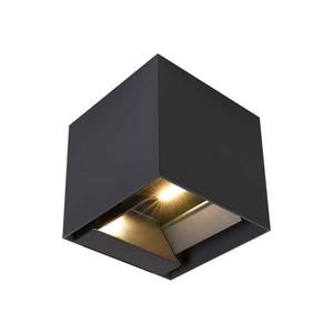 LED solárne nástenné svietidlo so senzorom LED/9W/5V, IP65, 2600 mAh, antracit 24089 vyobraziť