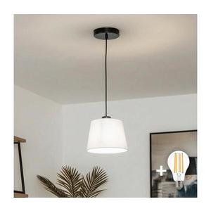 Brilagi - LED luster na lankách CERIA 1xE27/40W/230V pr. 20, 5 cm biela EG300169+EG781029 vyobraziť