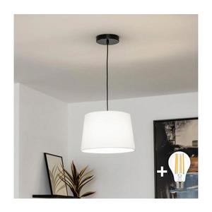 Brilagi - LED závesný luster na lanku CERIA 1xE27/40W/230V pr. 30 cm biela EG300169+EG781035 vyobraziť