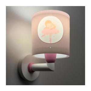 Dalber 60919 - Detská nástenná lampa PRINCESS DANCE 1xE27/15W/230V ružová 60919 vyobraziť