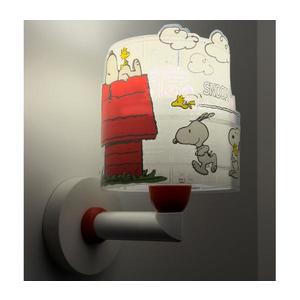 Dalber 76309 - Detská nástenná lampa SNOOPY 1xE27/15W/230V biela/červená 76309 vyobraziť