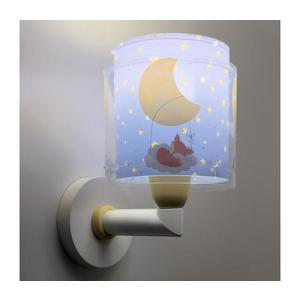 Dalber 76639 - Detská nástenná lampa MOON DREAMS 1xE27/15W/230V modrá 76639 vyobraziť