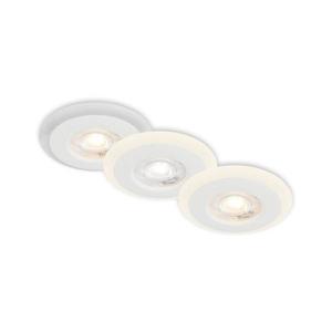 Briloner 7039036 - SADA 3x LED kúpeľňové podhľadové svietidlá 3xLED/5W/230V IP44 biele 7039036 vyobraziť