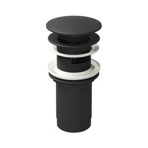 Ravak X01748 - Umývadlová výpusť CLICK-CLACK, priemer 6, 6 cm, čierna X01748 vyobraziť