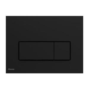 Ravak X01744 - Splachovacie tlačidlo UNI SLIM 24, 7x16, 5 cm čierne X01744 vyobraziť