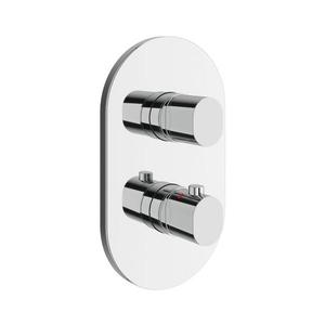 Ravak X070457 - Termostatická sprchová batéria pre podomietkovú inštaláciu CHROME lesklý chróm X070457 vyobraziť