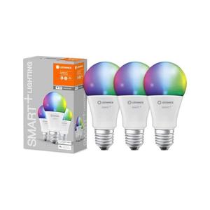 SADA 3x LED RGBW Stmievateľná žiarovka SMART+ E27/9, 5W/230V 2700K-6500K - Ledvance 4058075485815 vyobraziť