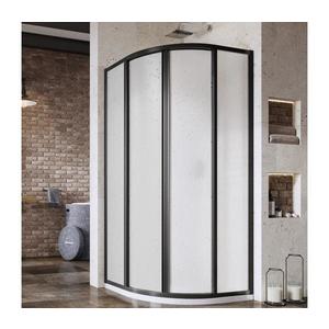 Ravak 3114O30211 - Štvordielny štvrťkruhový sprchový kút SUPERNOVA 80x80 cm čierny 3114O30211 vyobraziť
