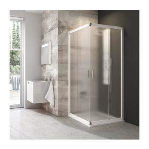 Ravak 1LV40100ZG - Rohový štvordielny sprchový kút BLIX 80x80 cm biely 1LV40100ZG vyobraziť