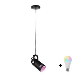 Paulmann 79766 - LED RGBW 1xE27/15W Luster na lankách LAVEA 230V čierny W4785+AI1798 vyobraziť