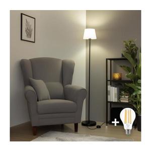 Brilagi - LED stojacia lampa CERIA 1xE27/40W/230V pr. 20, 5 cm biela/čierna EG300181+EG781029 vyobraziť