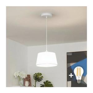 Brilagi - LED luster na lanku CERIA 1xE27/40W/230V pr. 25 cm biela EG300171+EG781032 vyobraziť