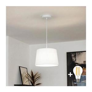 Brilagi - LED luster na lankách CERIA 1xE27/40W/230V pr. 30 cm biela EG300171+EG781035 vyobraziť