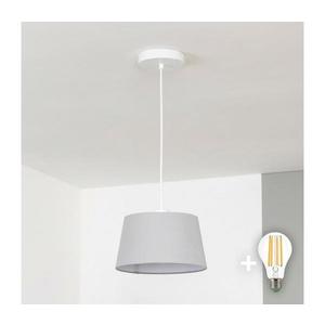 Brilagi - LED luster na lanku CERIA 1xE27/40W/230V, priemer 25 cm, sivý EG300171+EG781033 vyobraziť