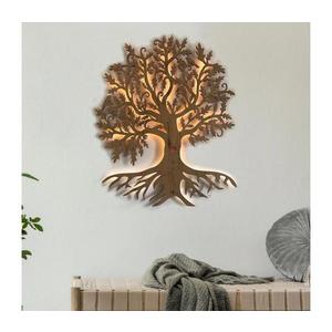 Li-Go 5739/DUB2 - Stmievateľná LED nástenná dekorácia LED/10W/230V 68x80 cm dub 5739/DUB2 vyobraziť