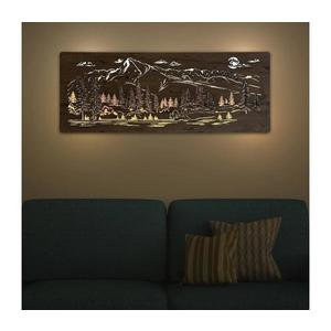 Li-Go 23521/OVL/DUB3 - LED nástenná dekorácia LED/10W/5V 30000 mAh 130x50 cm dub 23521/OVL/DUB3 vyobraziť