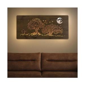 Li-Go 5042/DUB2 - LED nástenná dekorácia LED/24W/230V 110x50 cm dub/tri duby 5042/DUB2 vyobraziť