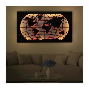 Li-Go 4709/DUB2 - LED RGBW nástenná dekorácia LED/24W/230V 125x74 cm dubová + diaľkový ovládač 4709/DUB2 vyobraziť