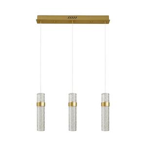 LED luster na lanku LAGOS LED/24W/230V zlatý ML2246 vyobraziť