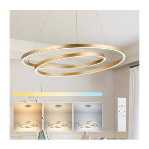 Brilagi-LED stmievateľný luster na lankách TWISTER LED/105W/230V pr. 100 cm zlatý + DO BRI484 vyobraziť