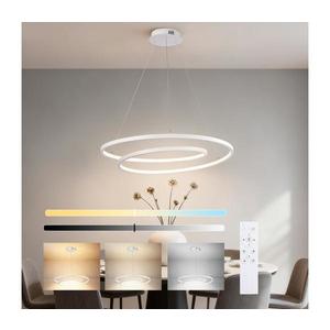 Brilagi-LED Stlmiteľný luster na lankách TWISTER LED/75W/230V pr. 70 cm biela + diaľkový ovládač BRI479 vyobraziť