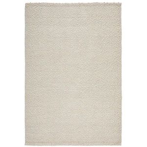 Novel RUČNE TKANÝ KOBEREC, 130/190 cm, krémová vyobraziť