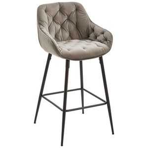 Livetastic BAROVÁ STOLIČKA, sivá, čierna vyobraziť