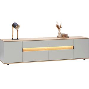 Dieter Knoll NÍZKA KOMODA, sukový dub, farba duba, svetlosivá, 225, 6/54, 2/48 cm vyobraziť