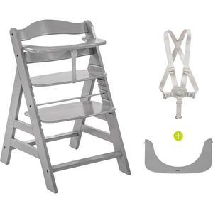 Hauck DETSKÁ JEDÁLENSKÁ STOLIČKA, buk, sivá vyobraziť