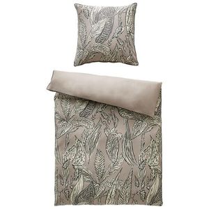Schöner Wohnen OBOJSTRANNÁ POSTEĽNÁ BIELIZEŇ, satén, sivá, staroružová, béžová, 135/200 cm vyobraziť