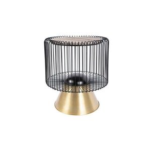 Kayoom PRÍRUČNÝ STOLÍK, hnedá, čierna, zlatá vyobraziť