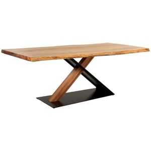 Linea Natura JEDÁLENSKÝ STÔL, akácia, čierna, farba akácie, 200/100/76 cm vyobraziť