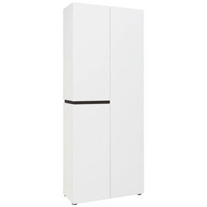 Voleo SKRINKA NA TOPÁNKY, antracitová, biela, 80, 1/200/34 cm vyobraziť