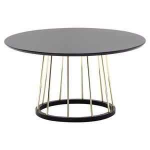 MID.YOU KONFERENČNÝ STOLÍK, čierna, kompozitné drevo, 80/80/42 cm vyobraziť