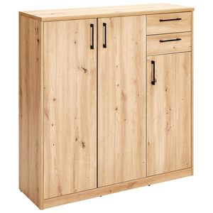 Xora KOMODA, dub artisan, 106/110/36 cm vyobraziť