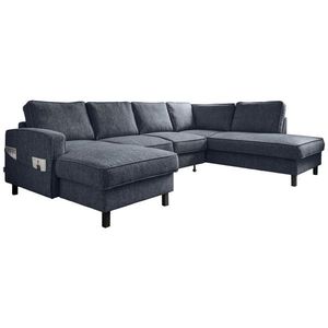 MID.YOU SEDACIA SÚPRAVA, textil, tmavomodrá vyobraziť