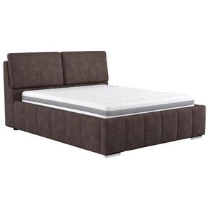 Welnova ČALÚNENÁ POSTEĽ, 180/200 cm, hnedá vyobraziť