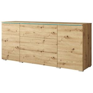 P & B ŠIROKÁ KOMODA, dub artisan, 150/67, 9/39, 5 cm vyobraziť