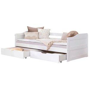 MID.YOU POSTEĽ S ÚLOŽNÝM PRIESTOROM, 90/200 cm biela vyobraziť