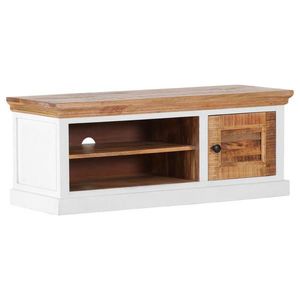 Livetastic LAVICA NA TOPÁNKY, biela, 110/47/45 cm vyobraziť