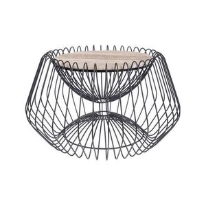 Kayoom PRÍRUČNÝ STOLÍK, hnedá, čierna vyobraziť