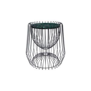 Kayoom PRÍRUČNÝ STOLÍK, zelená, čierna vyobraziť